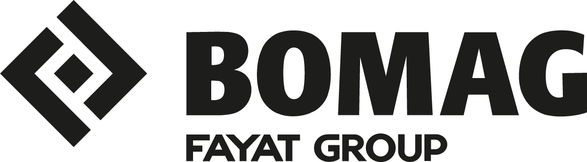 Logo BOMAG en fondo transparente